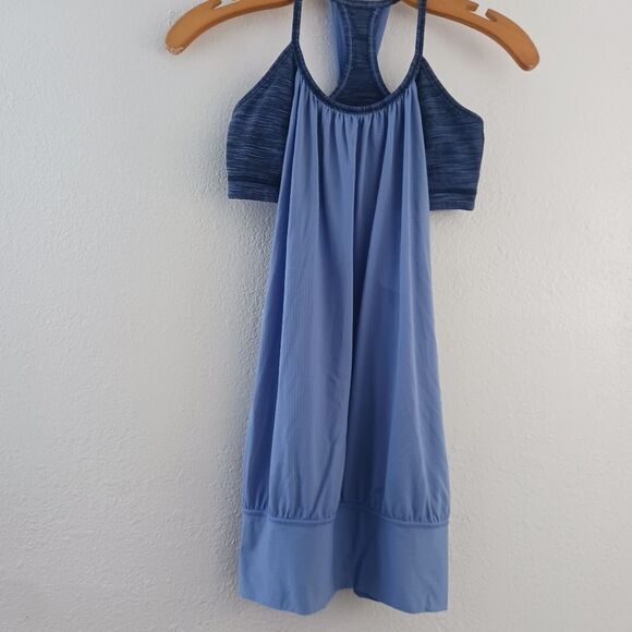Lululemon No Limits Tank Lullaby Wee Are From Space Cadet Blue size 4 - Picture 1 of 5